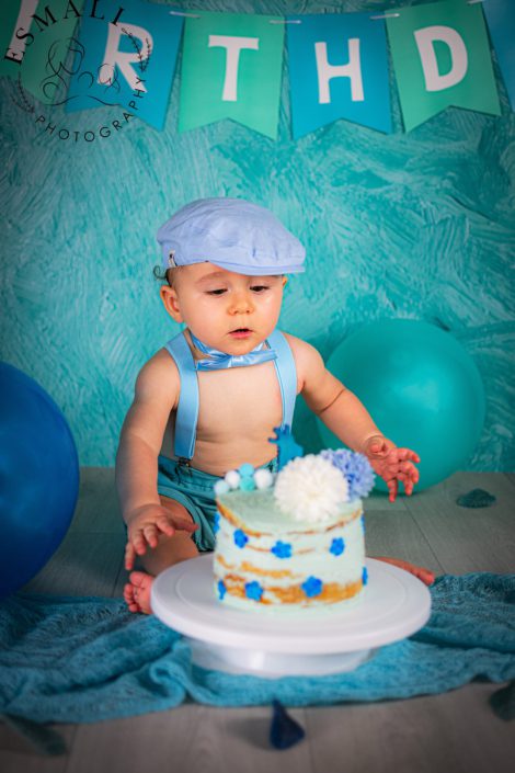 Photo Anniversaire - Smash the cake