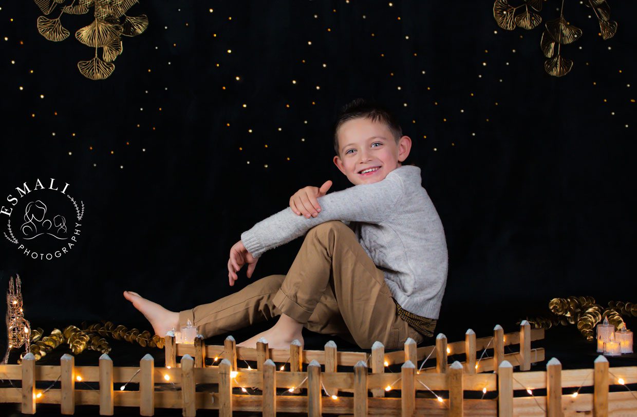 Shooting "Noël chic".