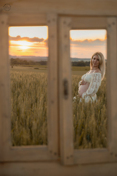 Shooting grossesse extérieur