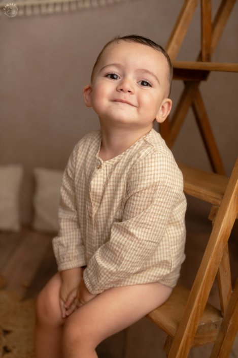Photographe famille en studio