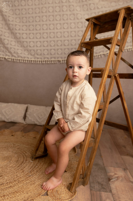 Photographe famille en studio