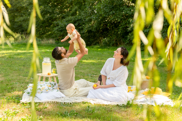 Shooting famille extérieur été