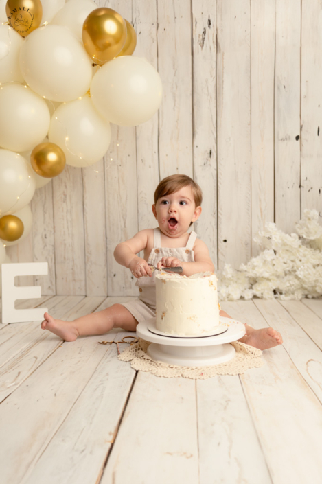 Séance photo smash the cake